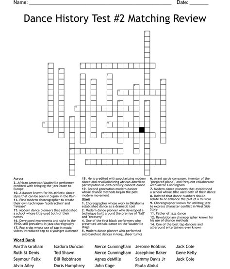 Click the answer to find similar crossword clues. . Dances de mille crossword clue